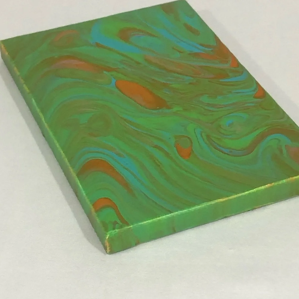 Abstract Acrylic Pour Canvas Art